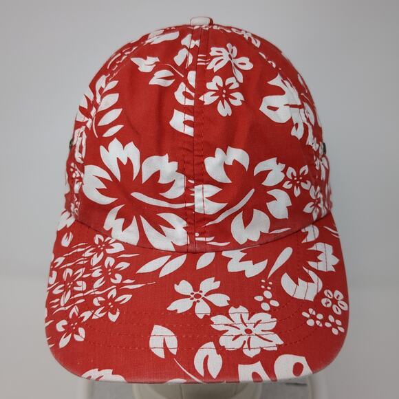 Ha Strapback Baseball Cap Multicolor One Size Adjustable Floral Print Blank - Picture 2 of 9